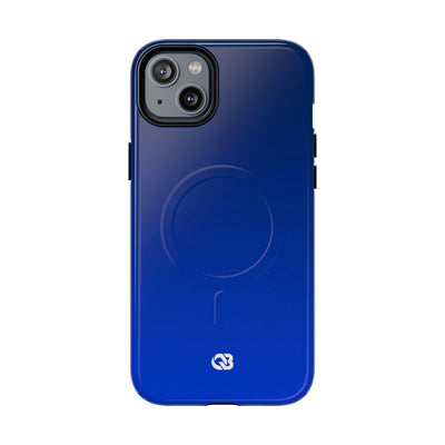 Blue Tough 2.0 Magsafe Phone Case for iPhone - Cobalt Depth Shift