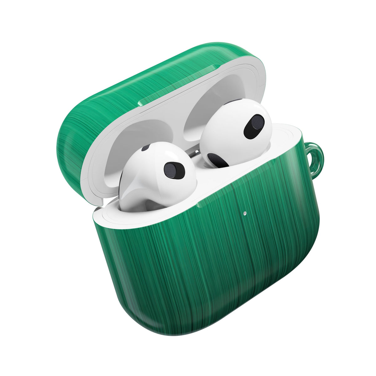 Emerald Cascade · Hard Case for AirPods & AirPods Pro · Green