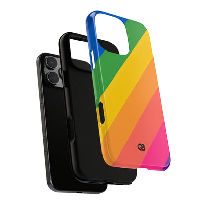 Vibrant Spectrum Slope · Tough Phone Case for iPhone