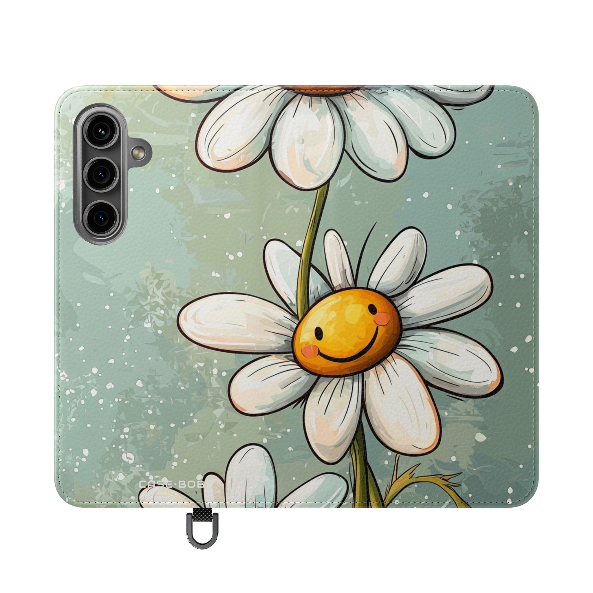 Smiling Daisies Burst - Samsung S24 Case - Wallet