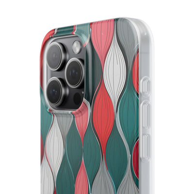 Slate Rose Ripple · Soft Phone Case for iPhone