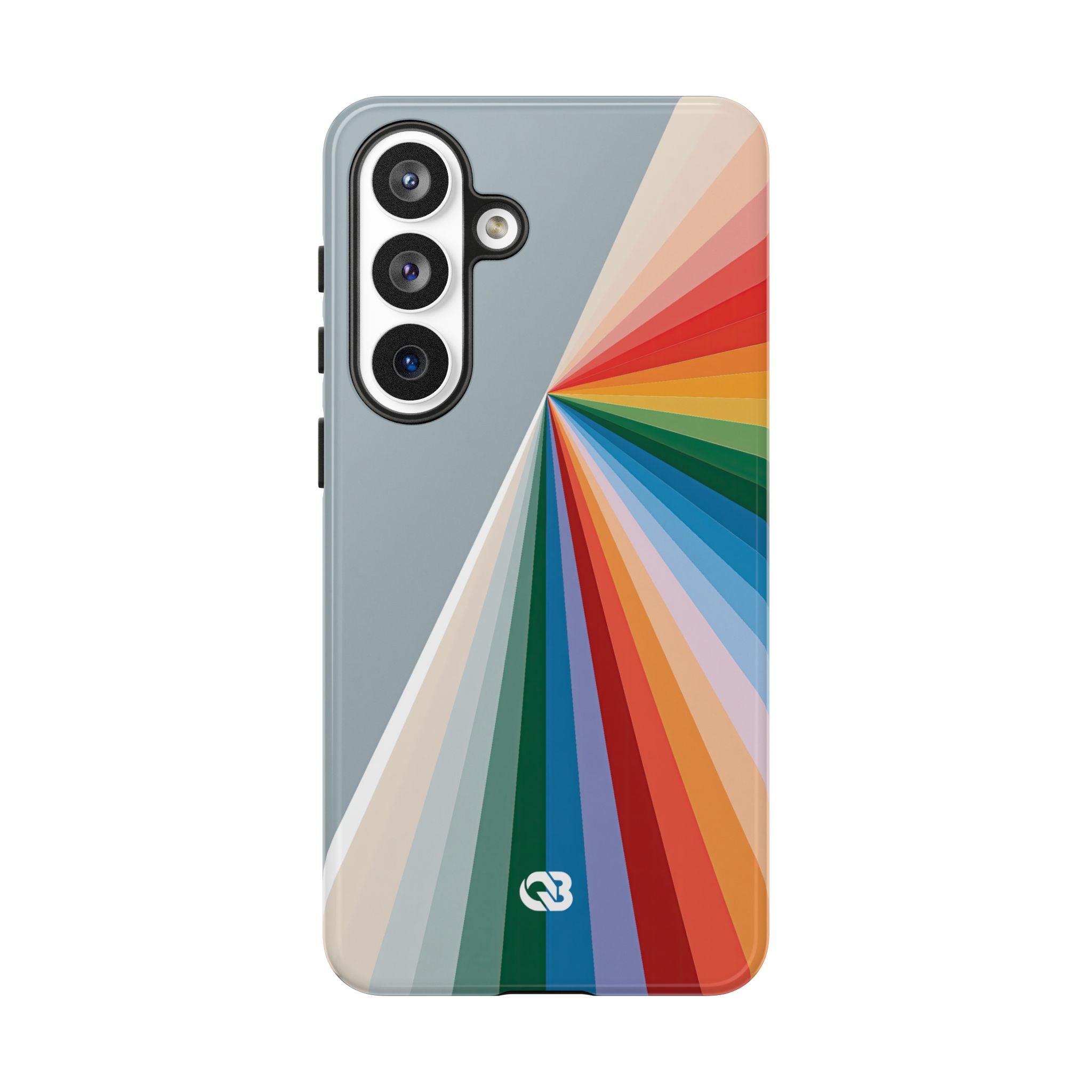 Grey Tough Phone Case for Samsung - Slate Prism Burst