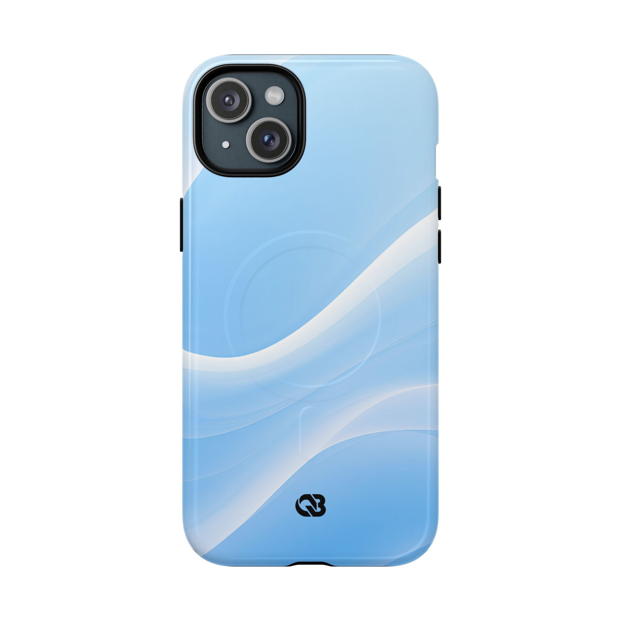 Blue Tough 2.0 Magsafe Phone Case for iPhone - Glacial Blue Silk