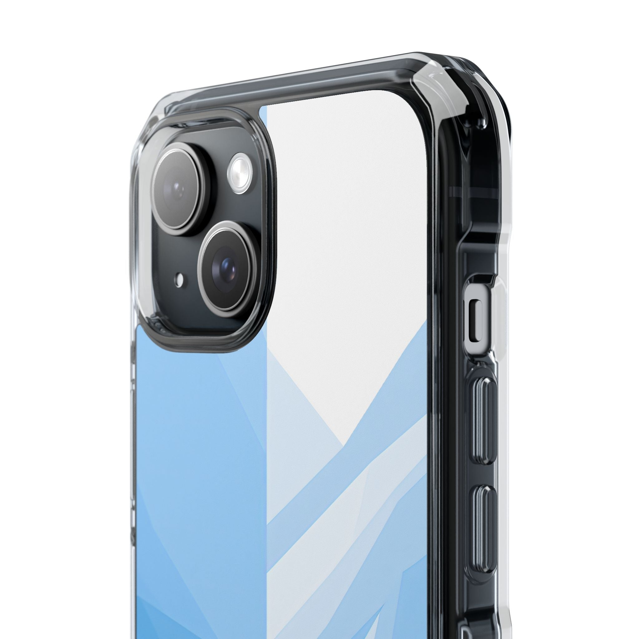 Blue Impact MagSafe Phone Case for iPhone - Arctic Glacial Ridge