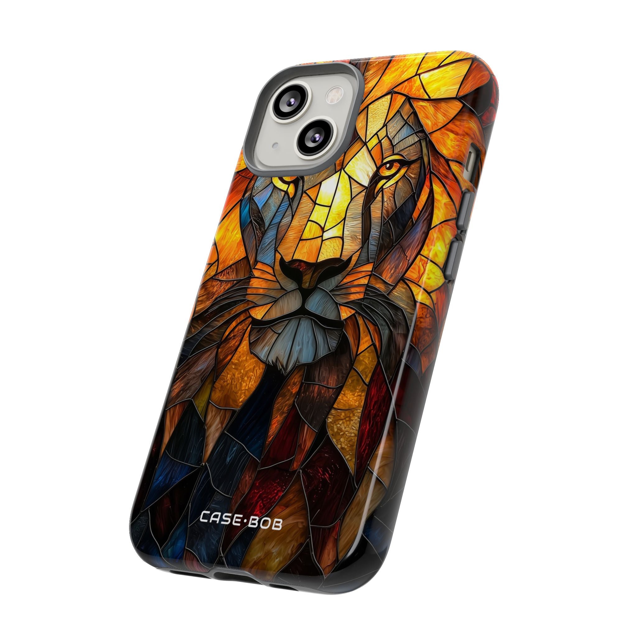 Lion Radiance iPhone 14 Case - Tough