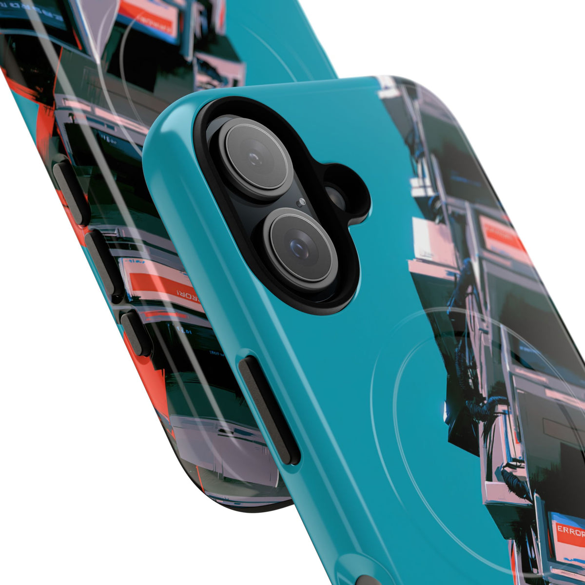 System Error Spire · Tough 2.0 Magnetic Phone Case for iPhone · Teal