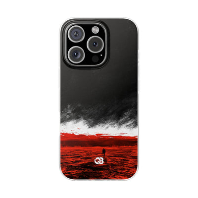 Crimson Horizon · Lite Phone Case for iPhone ·  Black