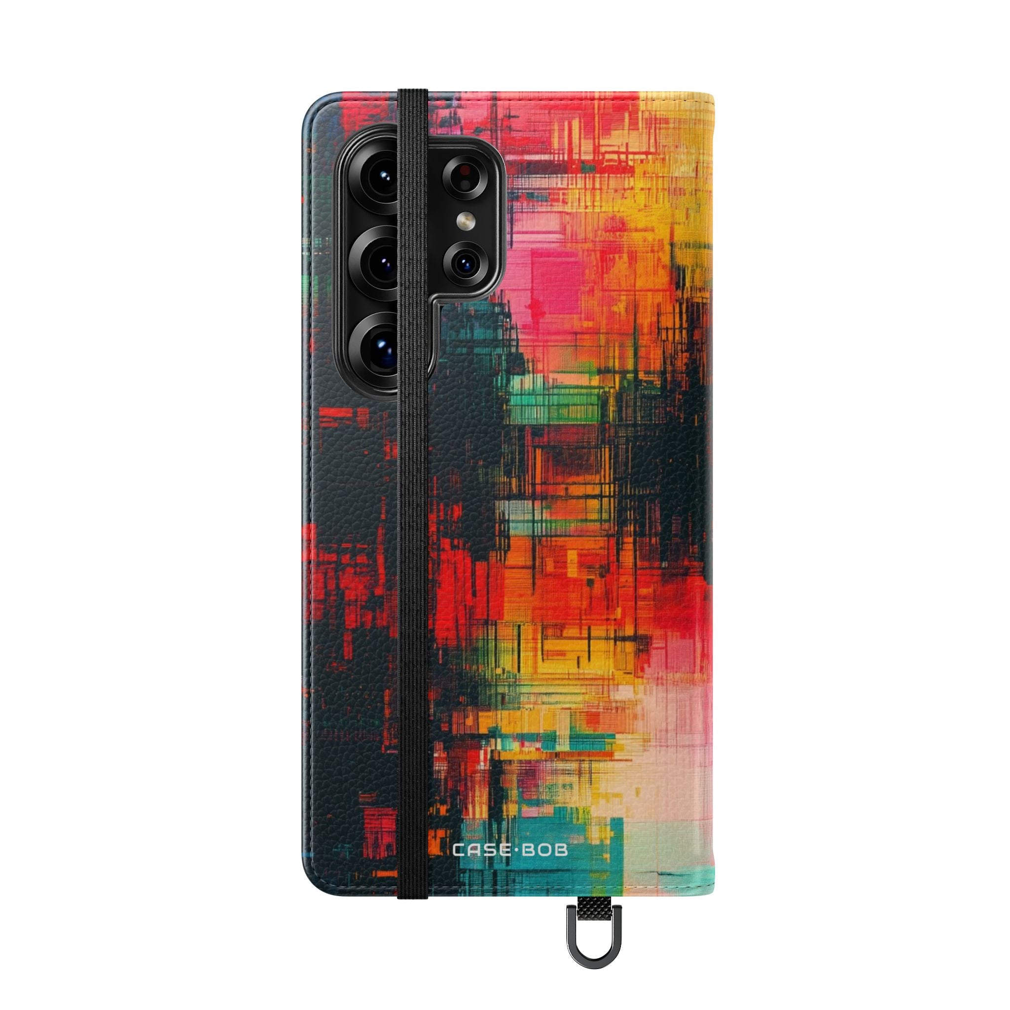 Neon Prism - Samsung S25 Ultra Case - Portemonnee