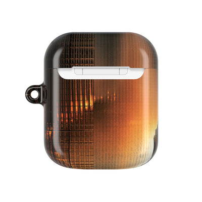 Luminous Grid · Hard Case for AirPods & AirPods Pro · Black