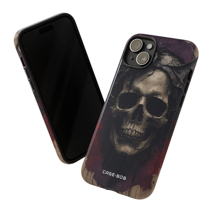 Skull Crown iPhone 15 Plus Case - Tough