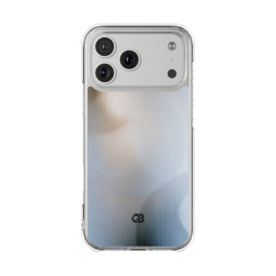 White Impact MagSafe Phone Case for iPhone - Frosted Ribbed Sphere