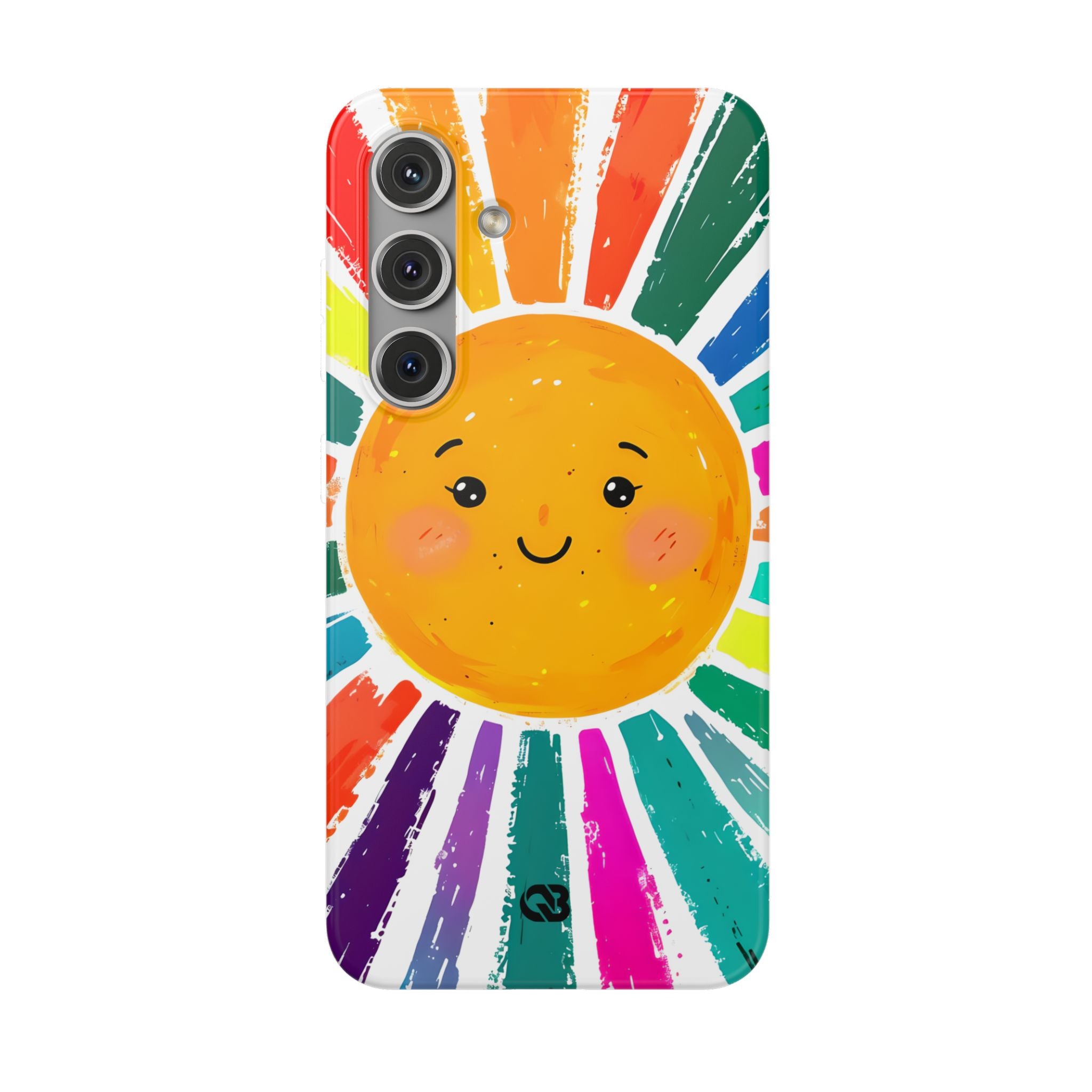 Vibrant Solar Smile · Soft Handyhülle für Samsung