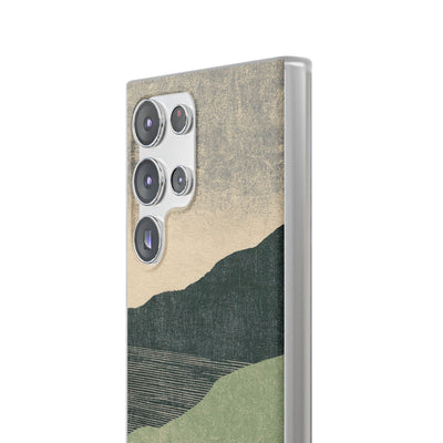 Green Lite Phone Case for Samsung - Moss Ridge Grain