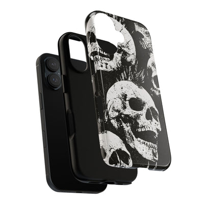 Punk Skull Riot · Tough Phone Case for iPhone · Black