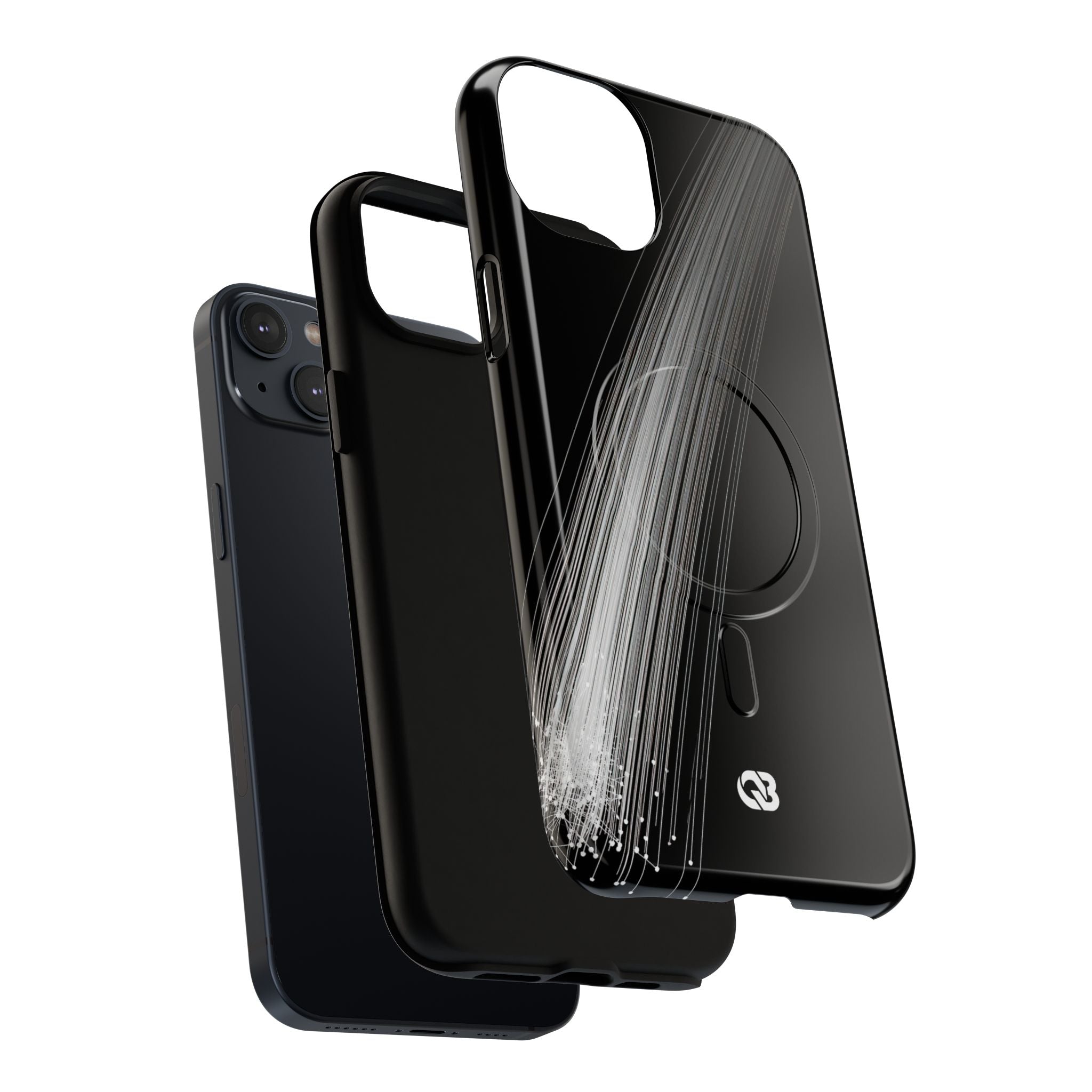Black Tough 2.0 Magsafe Phone Case for iPhone - Linear Velocity Beam