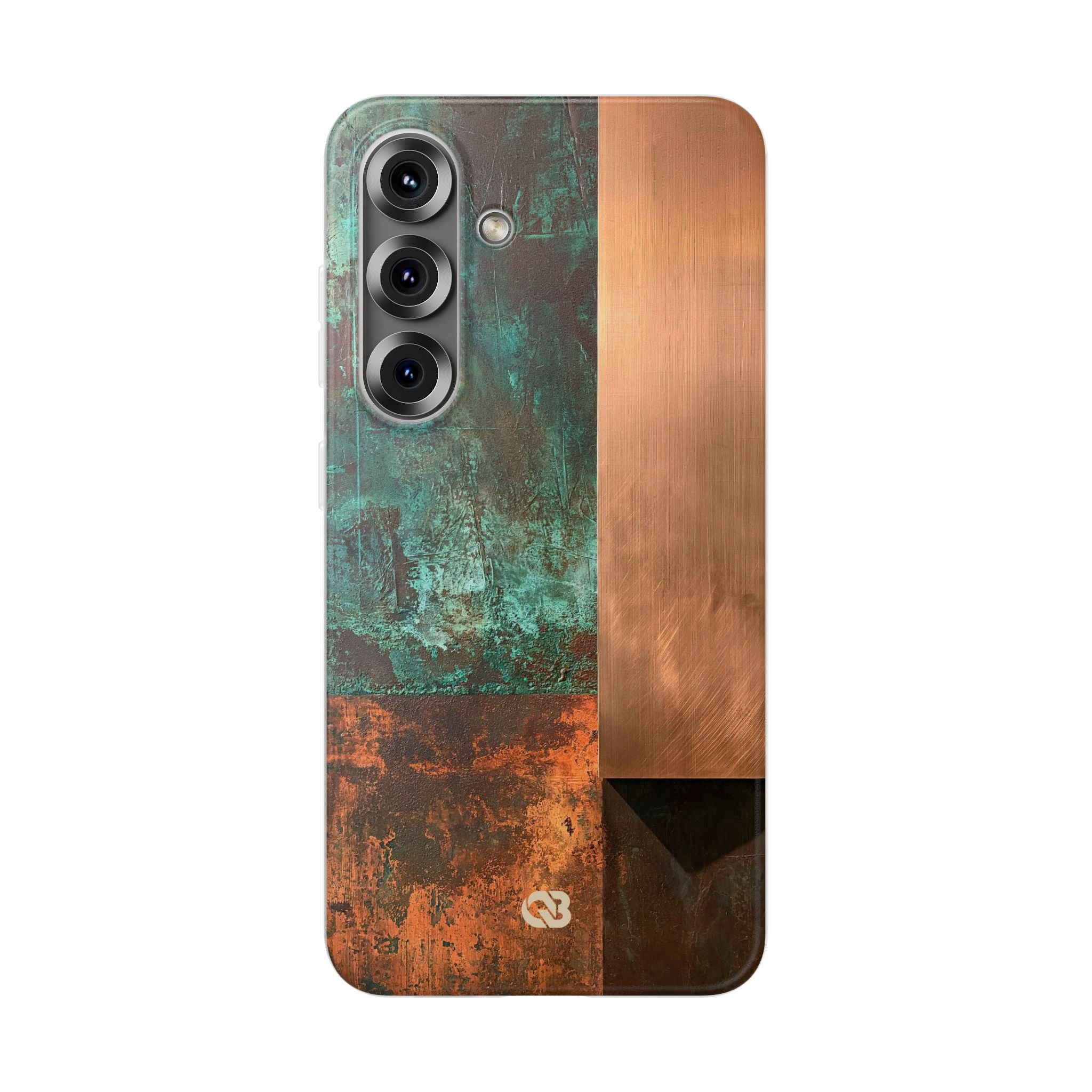 Teal Lite Phone Case for Samsung - Verdigris Copper Slab