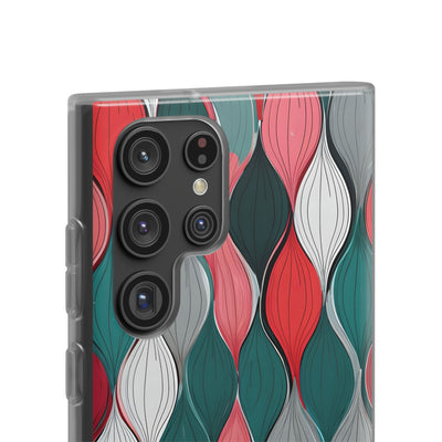 Slate Rose Ripple · Soft Phone Case for Samsung