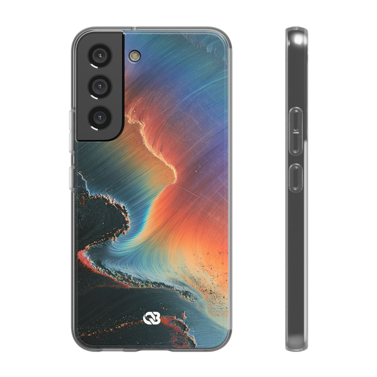 Prismatic Aura Shift · Lite Phone Case for Samsung · Blue