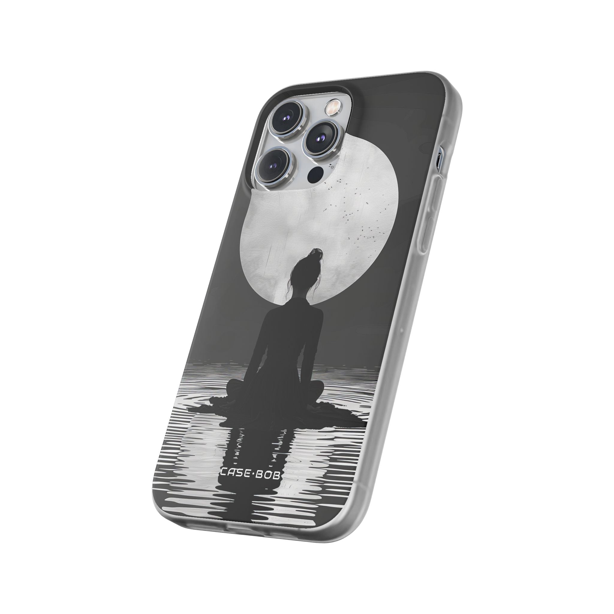 Silhouette Moonlight iPhone 14 Pro Max Case - Soft