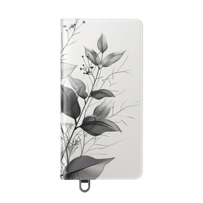 Silver Leaves - Samsung S25 Ultra Case - Wallet