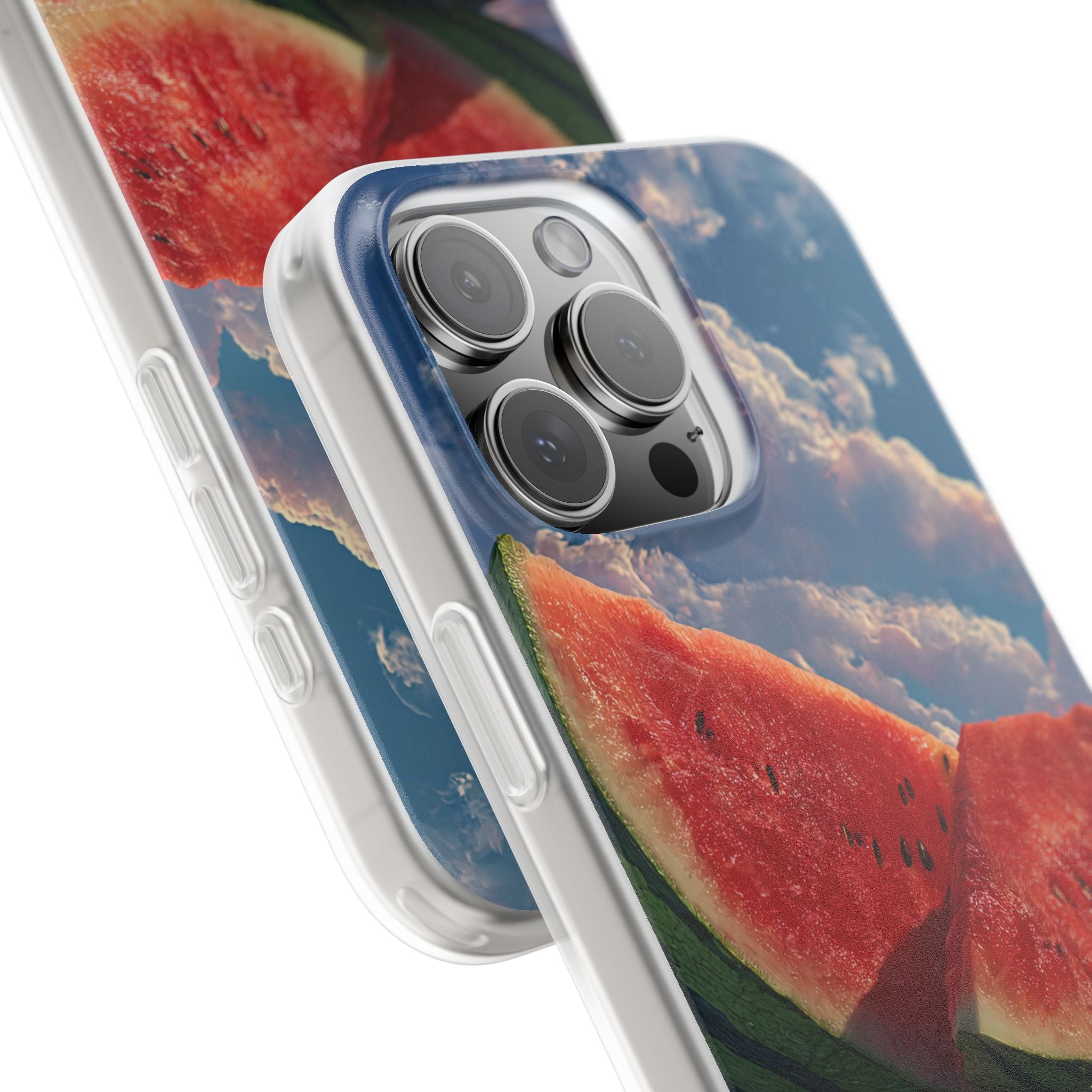 Ruby Melon Tide · Soft Custodia per iPhone