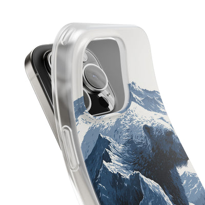Fjord Summit Bear · Lite Phone Case for iPhone ·  Blue