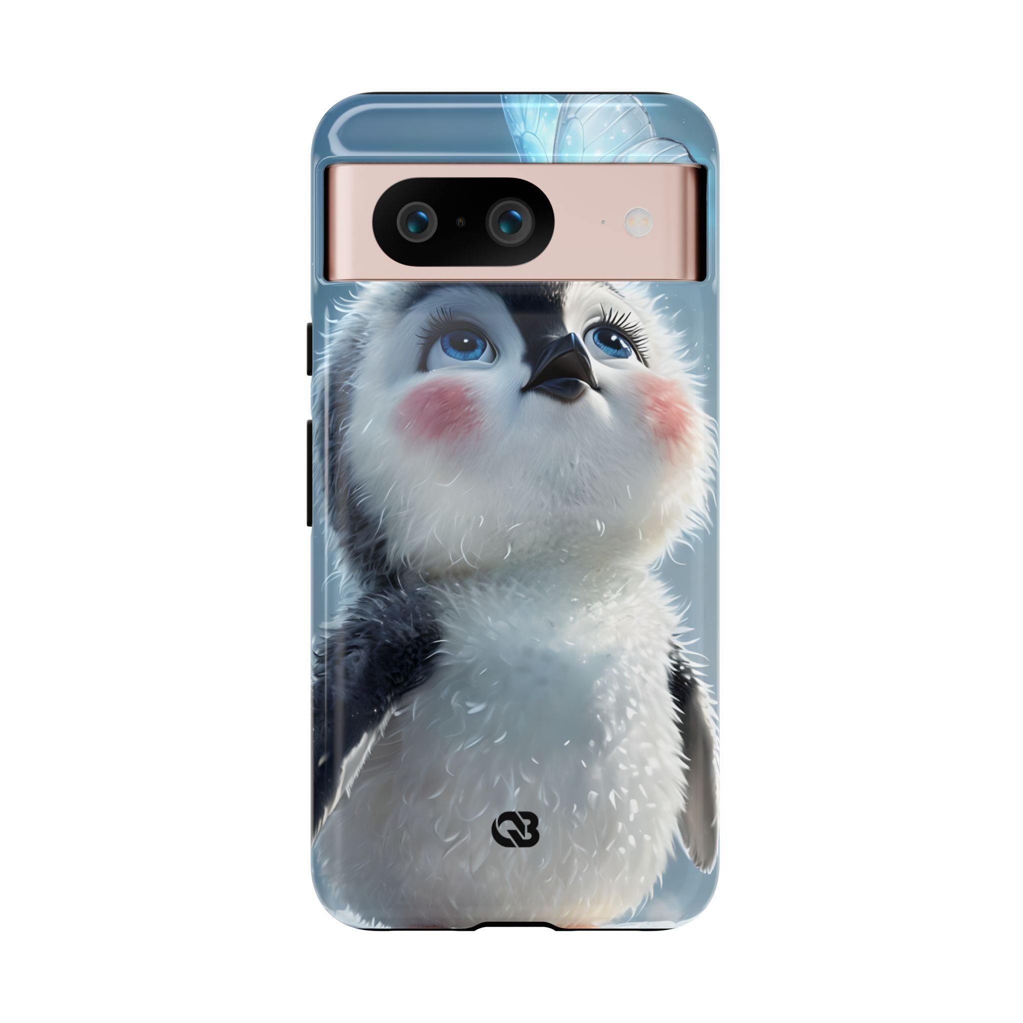 Frosty Penguin Glow · Tough Phone Case for Google Pixel