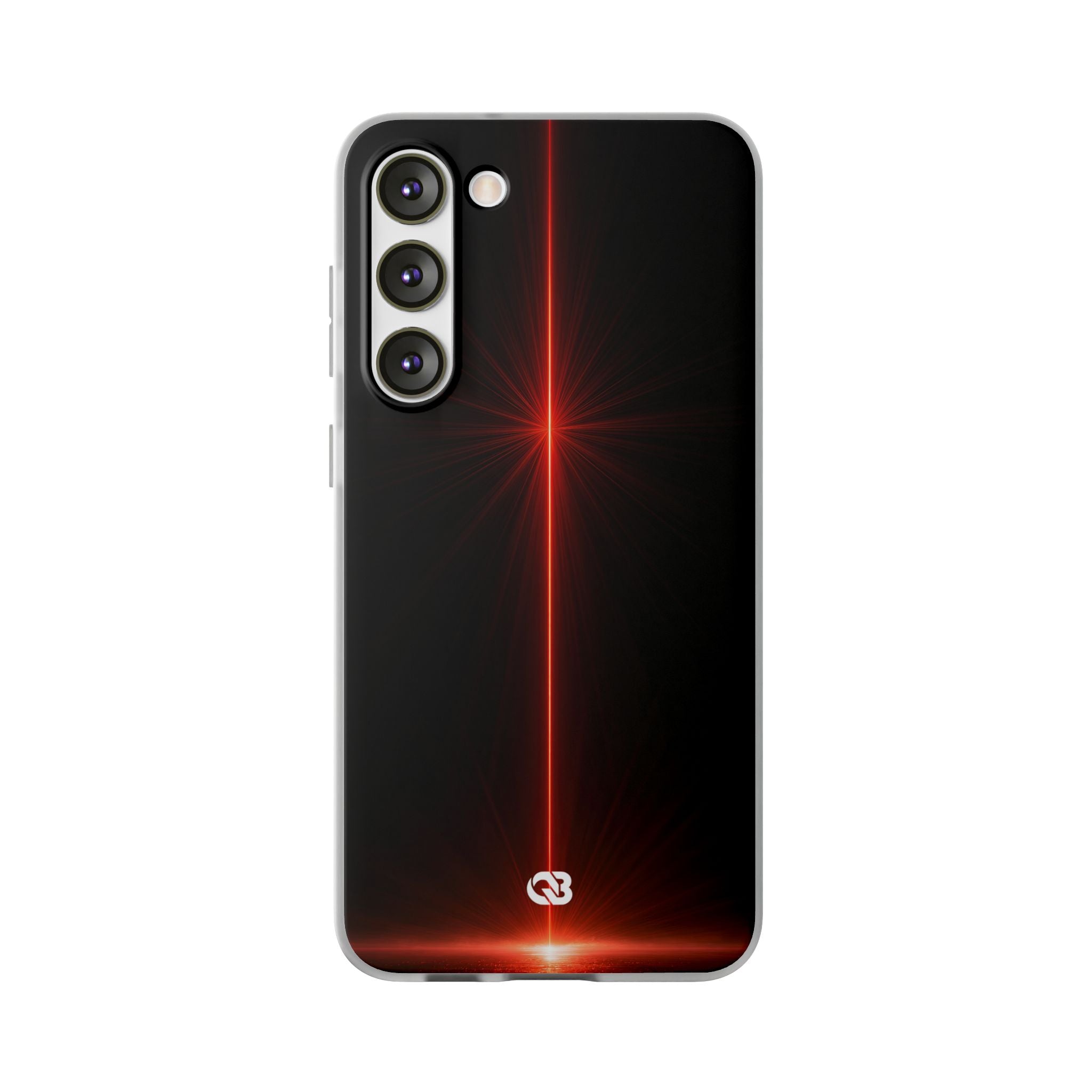 Red Lite Phone Case for Samsung - Crimson Flare Vector