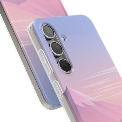 Purple Lite Phone Case for Samsung - Lavender Alpine Dawn
