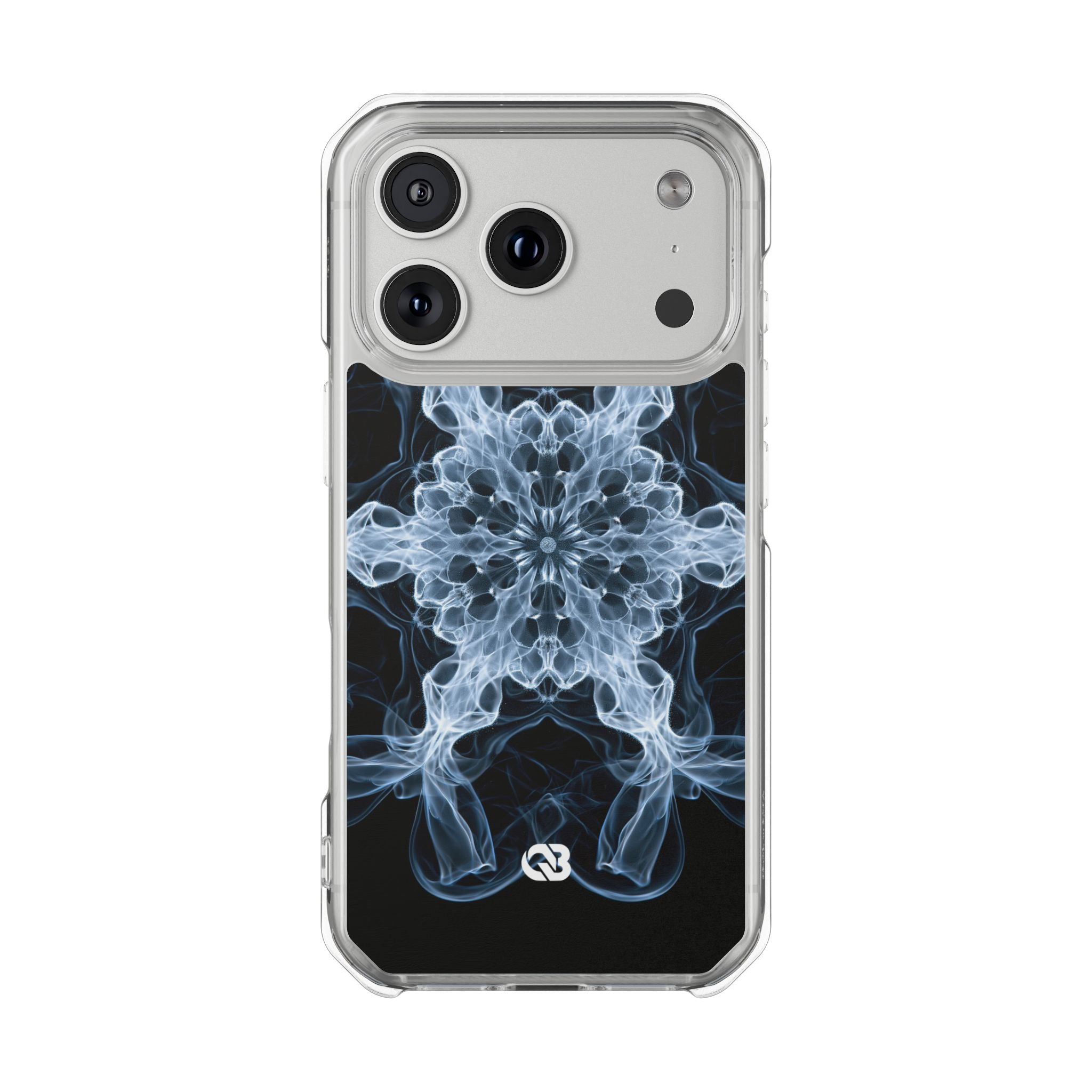 Blue Impact MagSafe Phone Case for iPhone - Glacial Smoke Crown