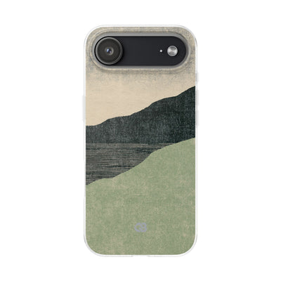 Green Lite Phone Case for iPhone - Moss Ridge Grain