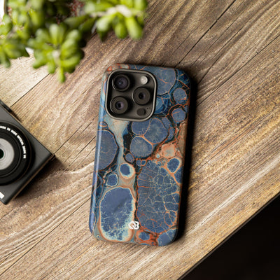 Astral Orb Resonance · Tough Phone Case for iPhone · Blue