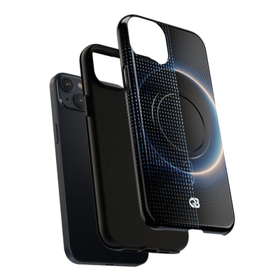 Luminous Meridian · Tough 2.0 Magnetic Phone Case for iPhone · Black