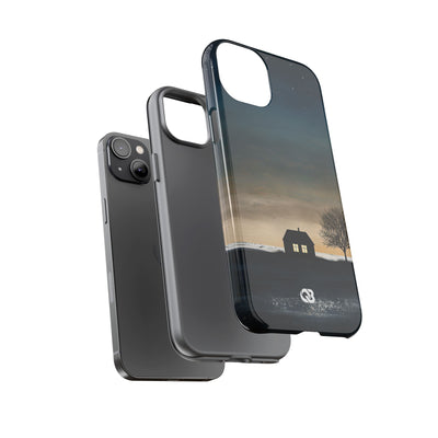 Midnight Cabin Glow · Tough Hoesje voor iPhone