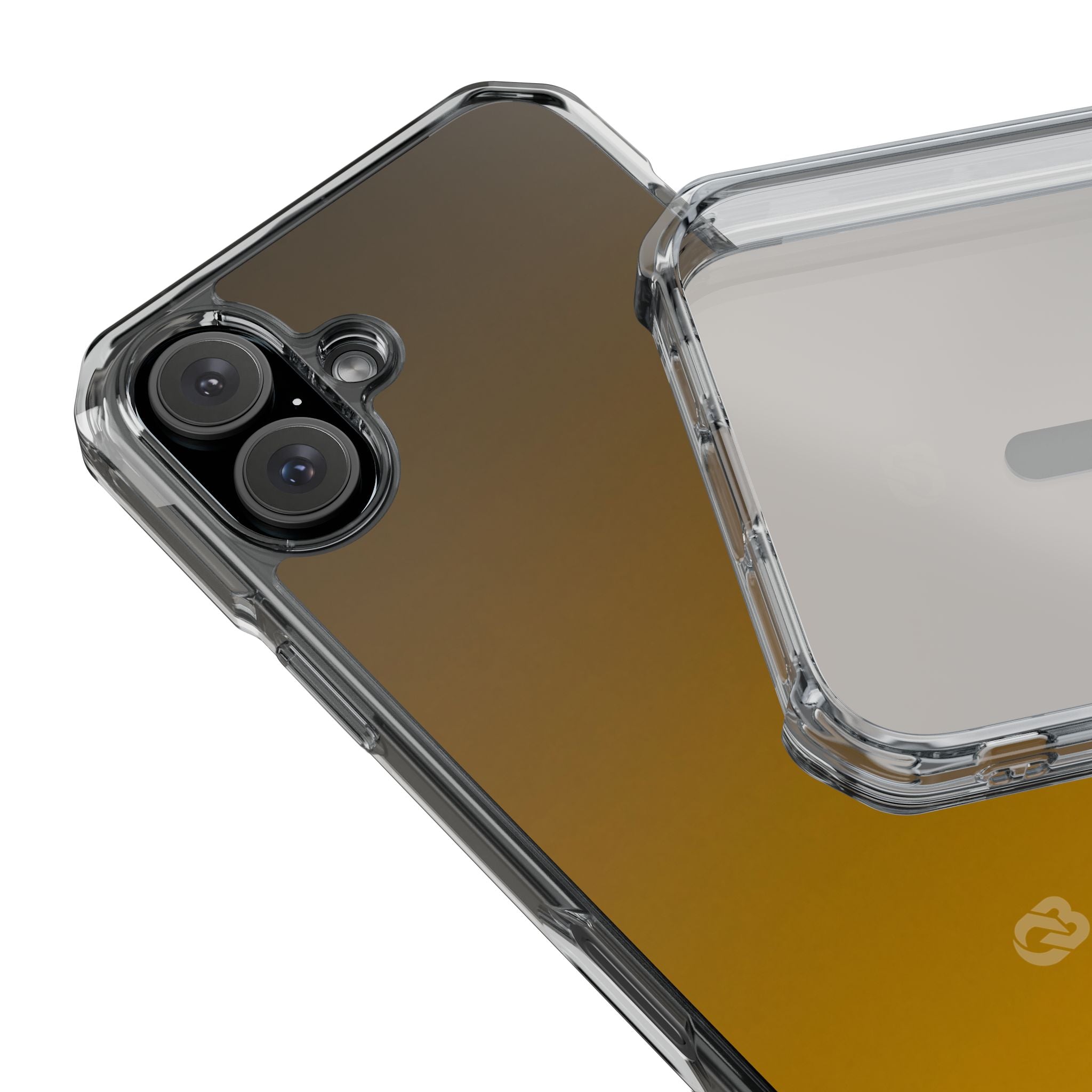 Gold Impact MagSafe Phone Case for iPhone - Scorched Gold Haze