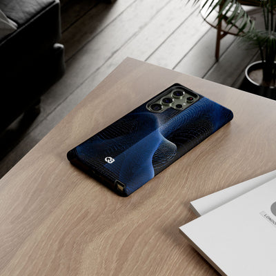 Blue Tough Phone Case for Samsung - Electric Blue Flux