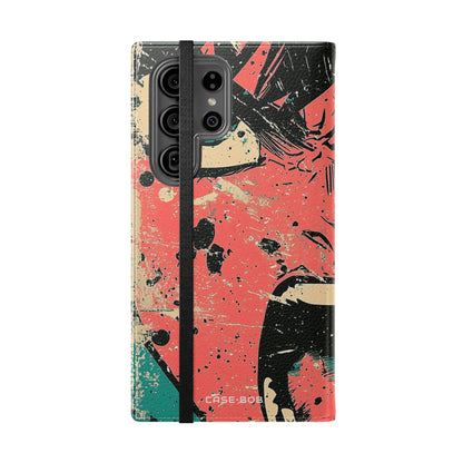 Shouting Face Burst - Samsung S23 Ultra Case - Wallet