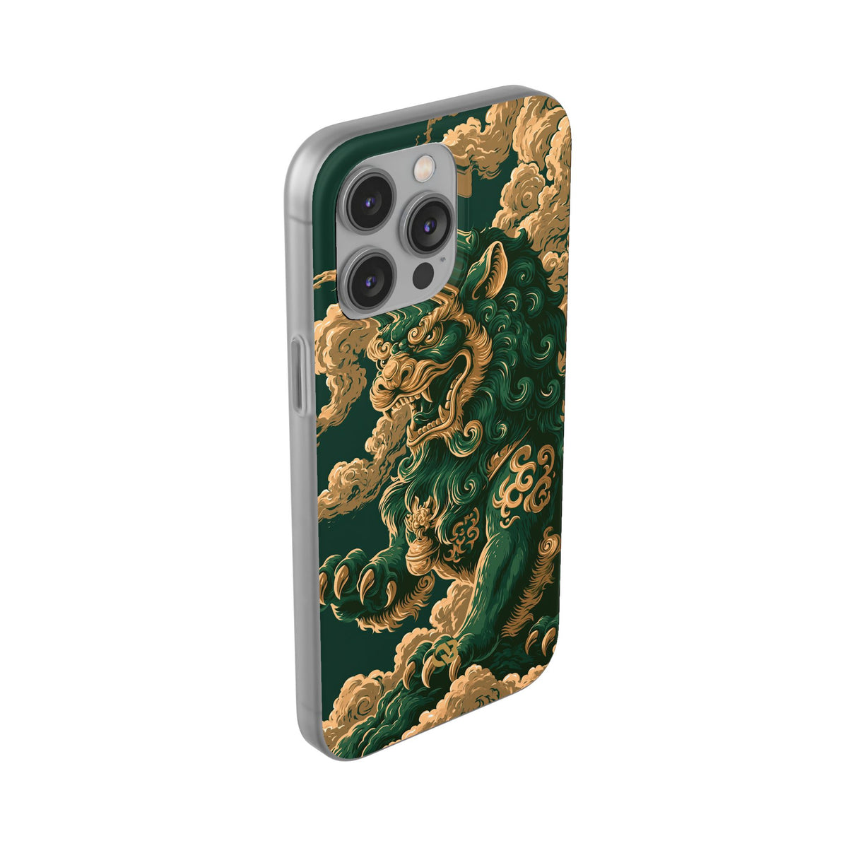 Imperial Guardian Lion · Lite Phone Case for iPhone ·  Green