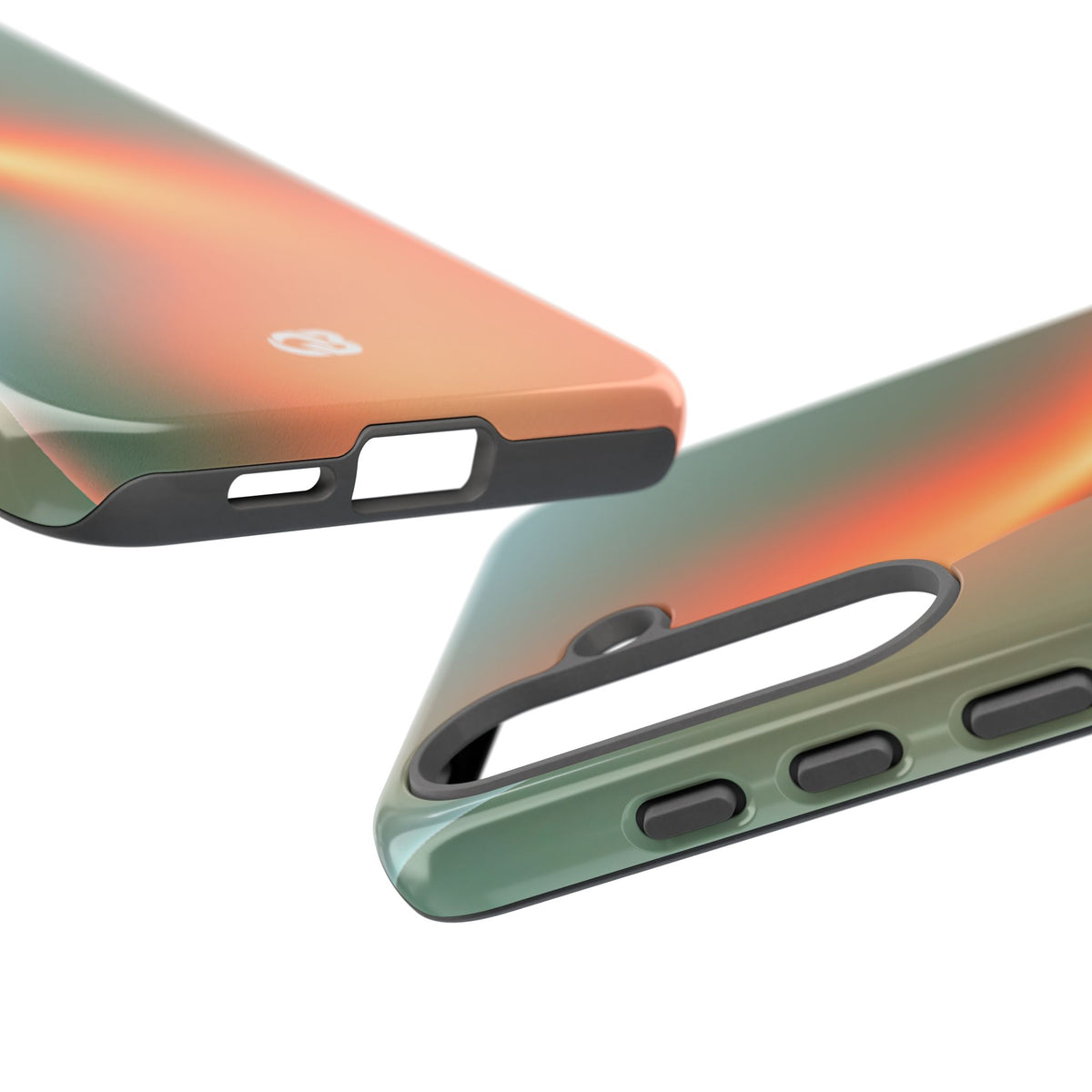 Radiant Contour · Tough Phone Case for Samsung · Orange