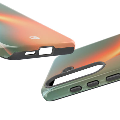 Radiant Contour · Tough Phone Case for Samsung · Orange