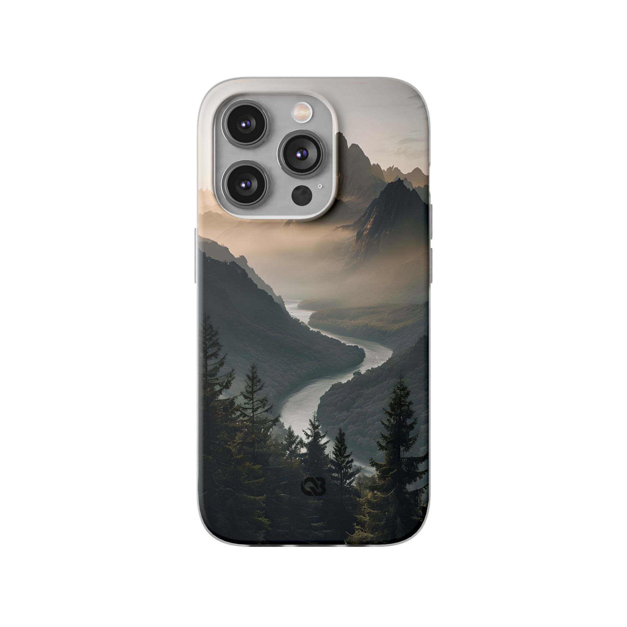 Golden Summit Valley · Soft Phone Case for iPhone