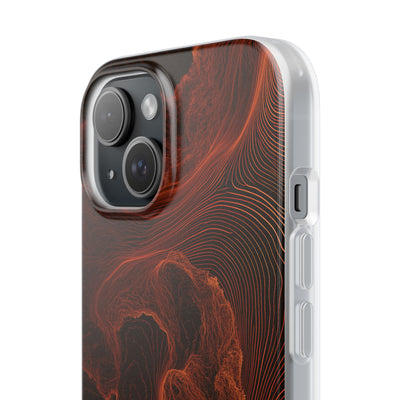 Amber Filament · Lite Phone Case for iPhone ·  Orange
