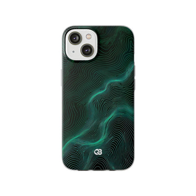 Emerald Topo Ridge · Lite Phone Case for iPhone ·  Green