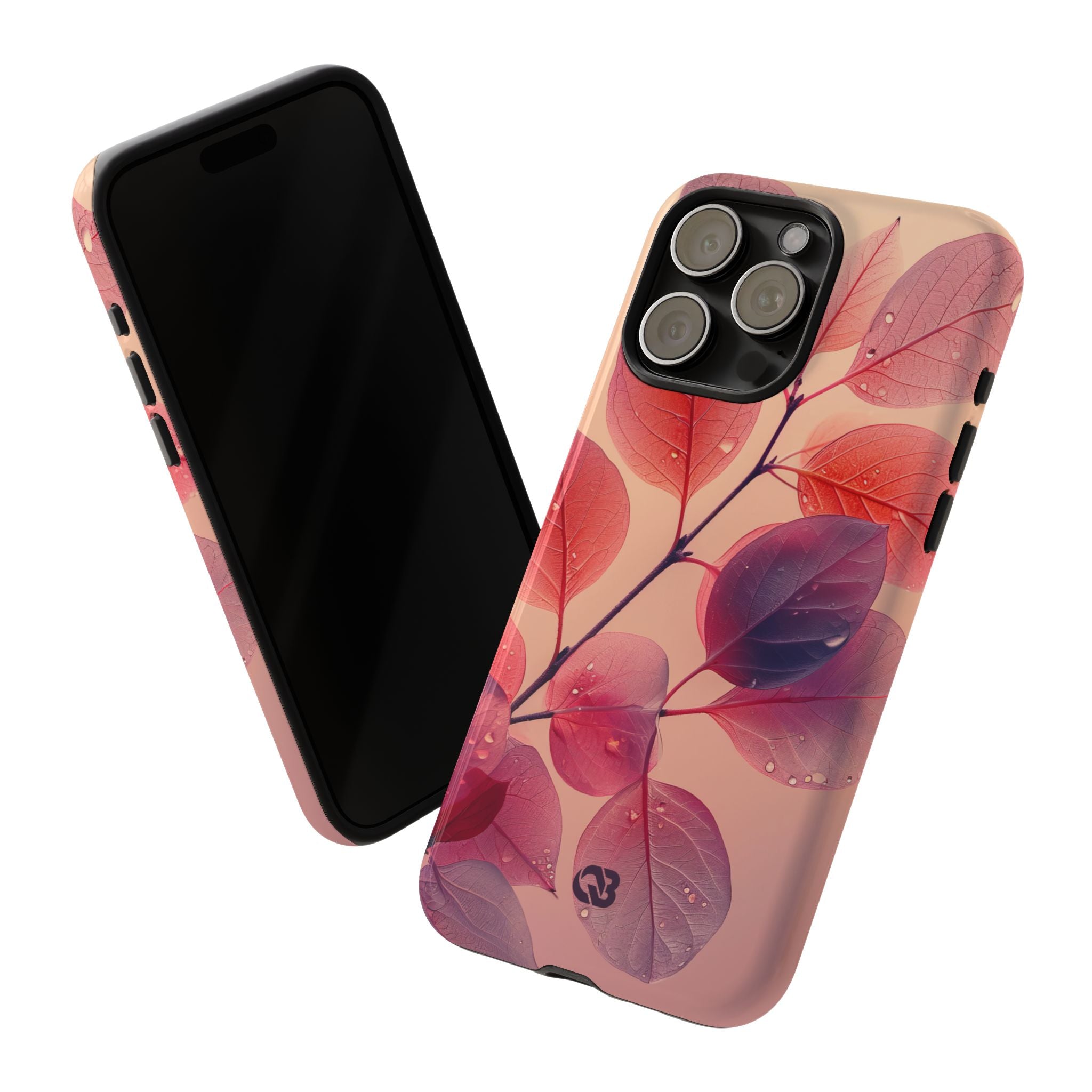 Dewy Magenta Foliage · Tough Phone Case for iPhone