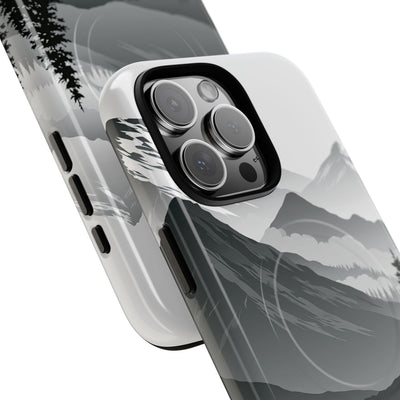 Grey Tough 2.0 Magsafe Phone Case for iPhone - Granite Ridge Mist