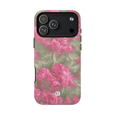 Digital Blossom · Tough 2.0 Magnetic Phone Case for iPhone · Pink