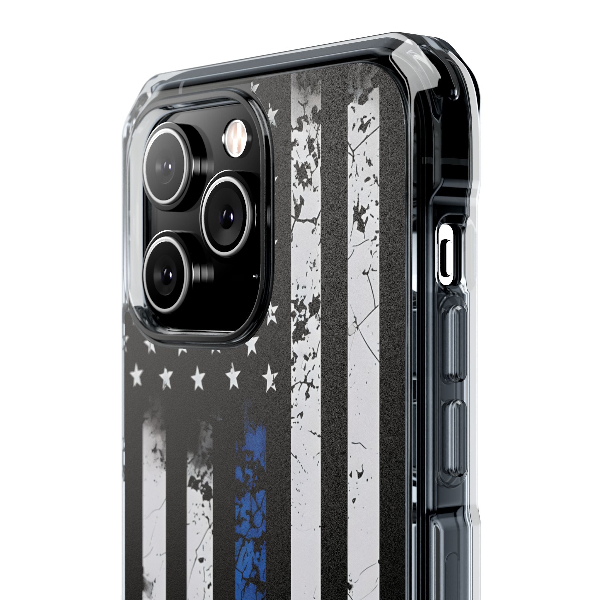 Gritty Cobalt Flag · Impact Phone Case for iPhone · Magsafe