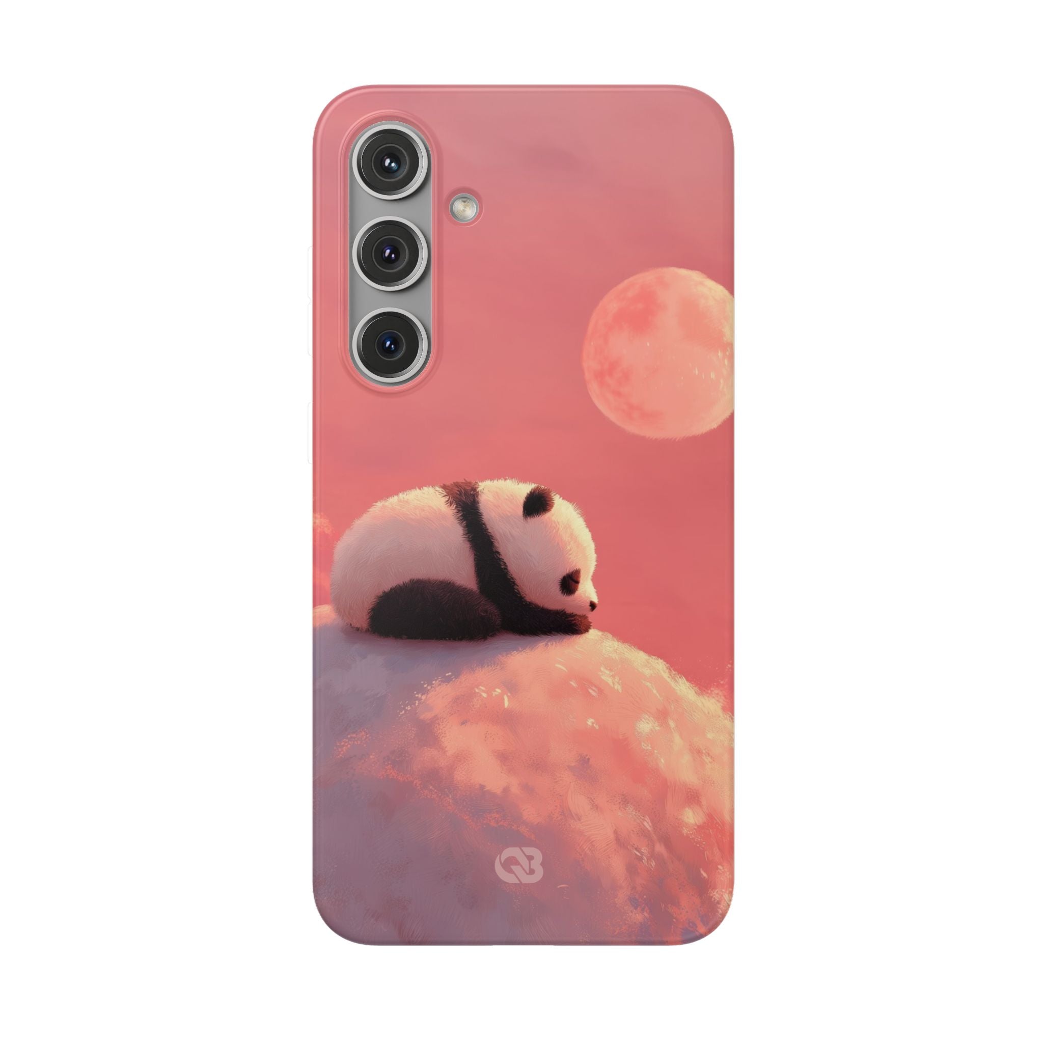 Rose Moon Panda · Soft Phone Case for Samsung