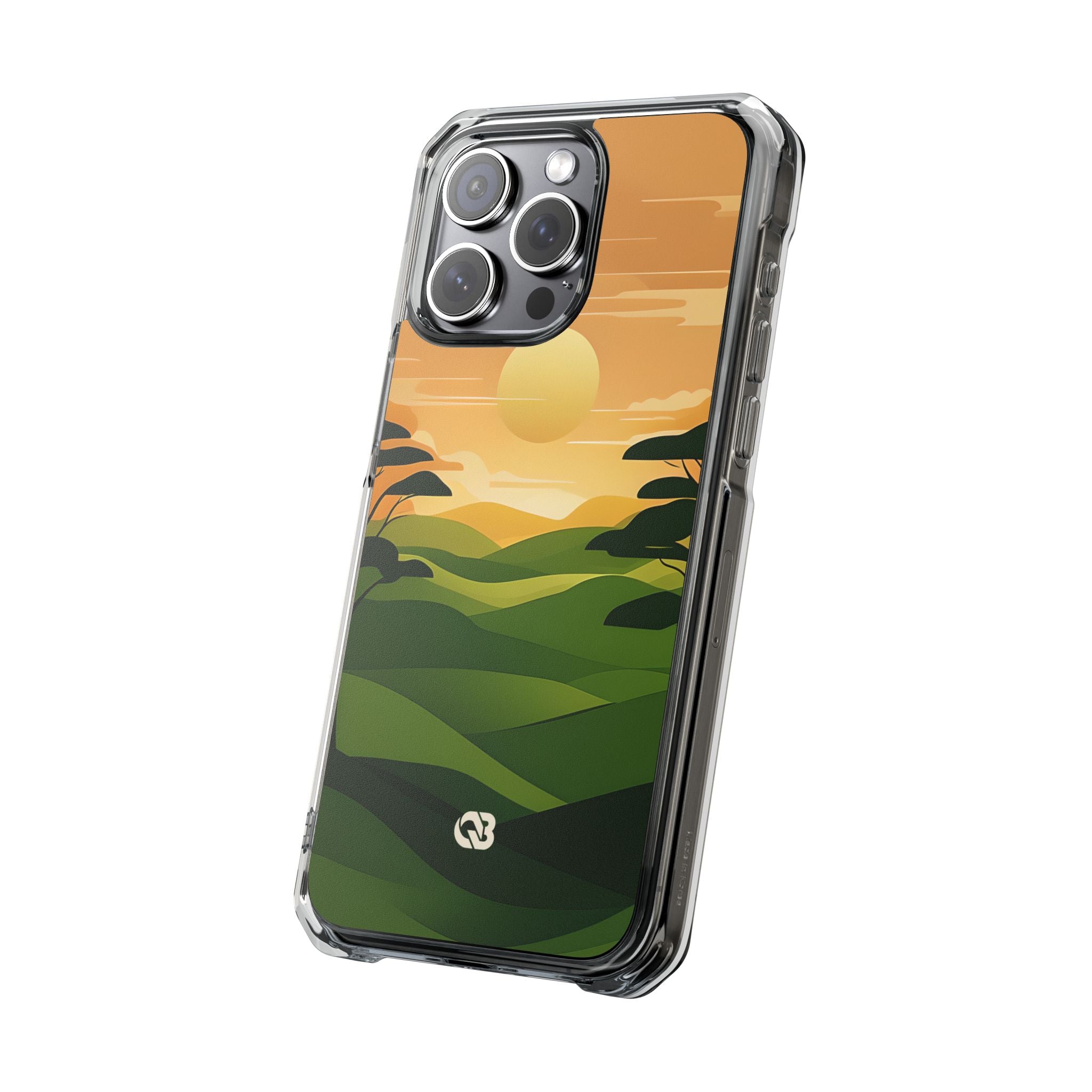 Verdant Horizon Sun · Impact Phone Case for iPhone · Magsafe