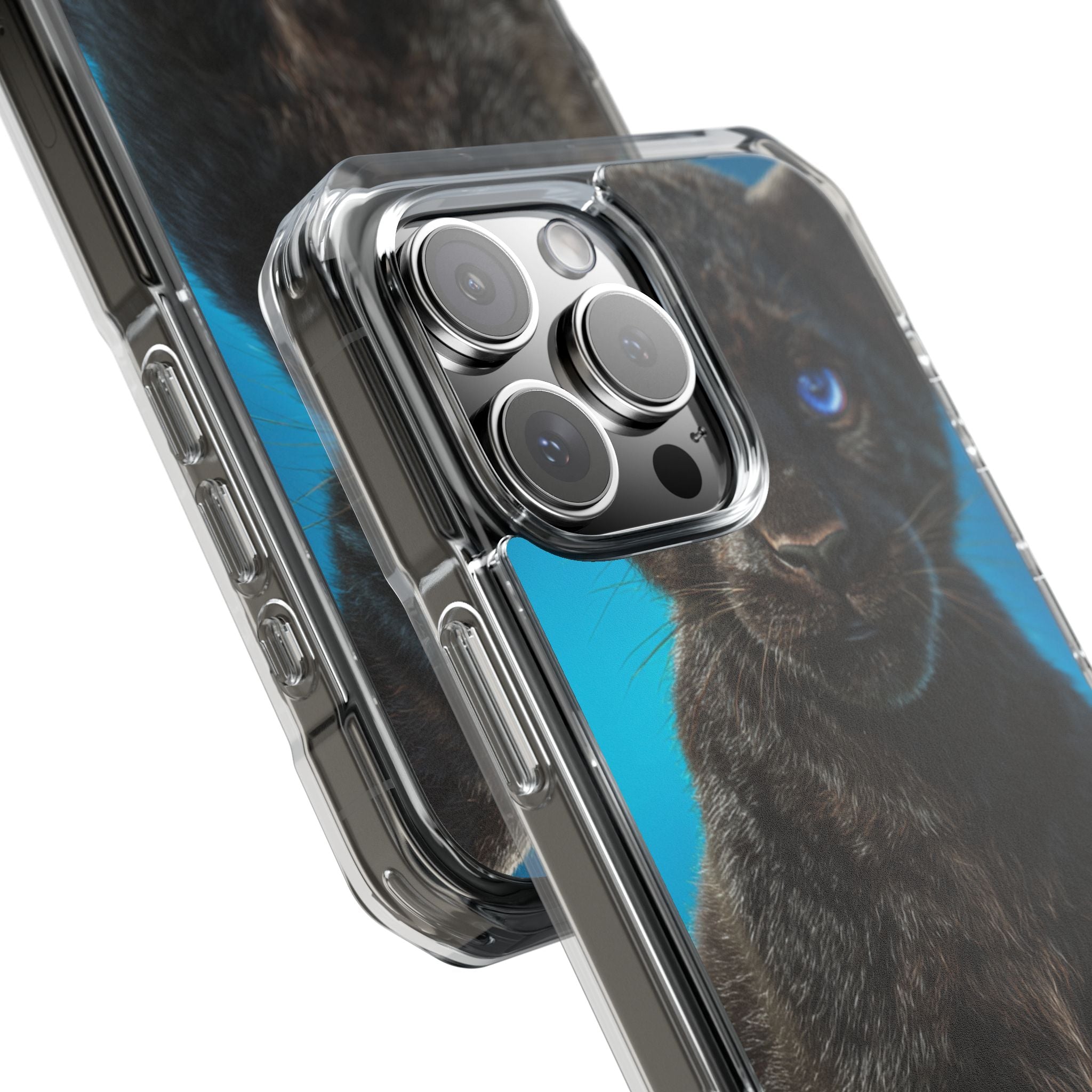 Sapphire Gaze Panther · Impact Phone Cover for iPhone · Magsafe